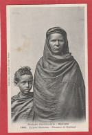 Mauritanie - Types Maures - Femme Et Enfant - Mauretanien