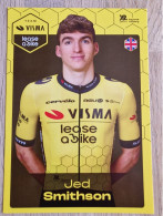 Card Jed Smithson - Team Visma-Lease A Bike Development - 2024 - Cycling - Cyclisme - Ciclismo - Wielrennen - Ciclismo