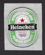 Etiquette De Bière  Premium -  Brasserie Heineken  à  Rueil Malmaison  (92) - Cerveza