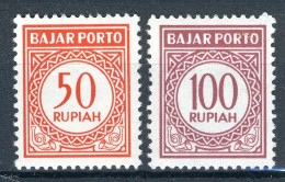 INDONESIE: Portzegels ZB 27/28 MH 1965 -4 - Indonesia