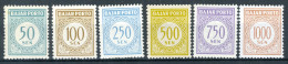 INDONESIE: Portzegels ZB 21/26 MNH 1963 - Indonesia