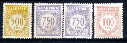 INDONESIE: Portzegels ZB 24/26 (*) Zonder Gom 1962 - Indonesia