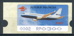 INDONESIE: Automaatzegel L6 MNH 1996 300 RP - Indonesia