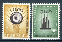 INDONESIE: ZB 257/258 MNH 1960 Congres Voor De Jeugdsport - Indonesia