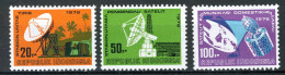INDONESIE: ZB 852/854 MNH 1976 Inwijding Nationaal Satelietsysteem -1 - Indonesia