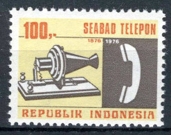 INDONESIE: ZB 845 MNH 1976 100-jarig Bestaan Van De Telefoon - Indonesia