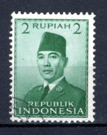 INDONESIE: ZB 84° Gestempeld 1951 President Soekarno - Indonesia