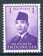 INDONESIE: ZB 81 MNH 1951 President Soekarno - Indonesia