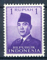 INDONESIE: ZB 81 MNH 1951 President Soekarno -1 - Indonesia