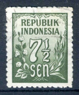 INDONESIE: ZB 76 MNH 1951 Cijfertype -1 - Indonesien