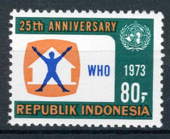 INDONESIE: ZB 738 MNH 1973 25e Verjaardag Wereld Gezondheidsorganisatie - Indonesien