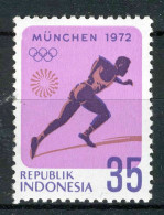 INDONESIE: ZB 721 MNH 1972 Olympische Spelen Te Munchen - Indonesia