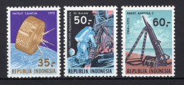 INDONESIE: ZB 716/718 MNH 1972 Ruimtevaart -1 - Indonesien