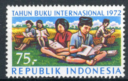 INDONESIE: ZB 715 MNH 1972 Internationale Jaar Van Het Boek -1 - Indonesien