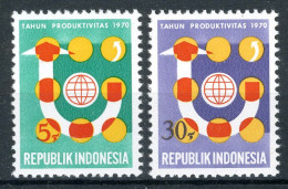 INDONESIE: ZB 682/683 MNH 1970 Produktiviteits-jaar Azië - Indonesia