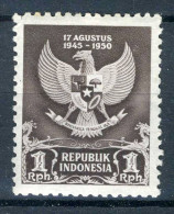 INDONESIE: ZB 66 MH 1950 Herdenking 5de Verjaardag Van De Republiek -2 - Indonesien