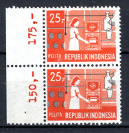 INDONESIE: ZB 657 MNH 1969 Vijfjaren Plan Wederopbouw (2 Stuks) - Indonesien