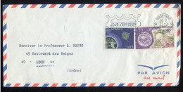 MONACO - IUT 1965 Premier Jour D'émission Satellite TELSTAR & SYNCOM II - Lettres & Documents