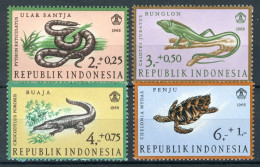 INDONESIE: ZB 559/562 MNH 1966 9de Sociale Dag - Indonesia