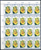 INDONESIE: ZB 537 Vel (20 St) MNH 1966 - Voor De Watersnood In Solo - Indonesia