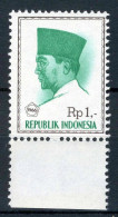 INDONESIE: ZB 528 MNH 1966 President Soekarno 1966 In Vijfhoek -1 - Indonésie