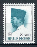 INDONESIE: ZB 519 MH 1966 President Soekarno 1966 In Vijfhoek - Indonésie