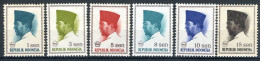 INDONESIE: ZB 516/521 MNH 1966 President Soekarno 1966 In Vijfhoek -2 - Indonésie