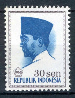 INDONESIE: ZB 524 MNH 1966 President Soekarno 1966 In Vijfhoek - Indonésie