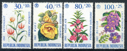 INDONESIE: ZB 498/501 (*) Zonder Gom 1965 Ten Bate Van Sociale Instellingen - Indonésie