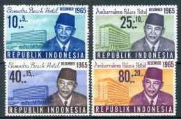 INDONESIE: ZB 494/497 MH 1965 Bevordering Van Het Toerisme -3 - Indonésie