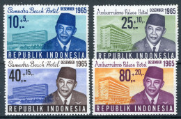 INDONESIE: ZB 494/497 MH 1965 Bevordering Van Het Toerisme -2 - Indonésie