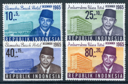 INDONESIE: ZB 494/497 MH 1965 Bevordering Van Het Toerisme -1 - Indonésie