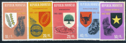 INDONESIE: ZB 489/493 MH 1965 20ste Verjaardag Onafhankelijkheid -5 - Indonesia