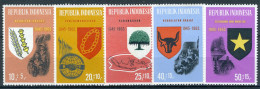 INDONESIE: ZB 489/493 MH 1965 20ste Verjaardag Onafhankelijkheid -1 - Indonésie
