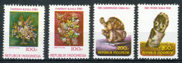 INDONESIE: ZB 999/1002 MNH 1980 Megalitische Cultuur - Indonesien