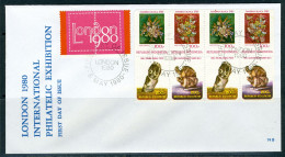 INDONESIE: ZB 999/1002 FDC 1980 Megalitische Cultuur - Indonesia