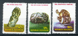 INDONESIE: ZB 995/997 MNH 1980 Megalitische Cultuur -3 - Indonesië