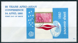 INDONESIE: ZB 993 FDC 1980 25ste Verjaring Afro-Aziatische Conferentie - Indonesië