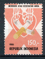 INDONESIE: ZB 989 MNH 1980 Campagne Tegen Het Roken - Indonesia