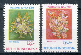 INDONESIE: ZB 990/991 MNH 1980 Tweede Nationale Bloemententoonstelling -1 - Indonesië