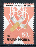 INDONESIE: ZB 989 MNH 1980 Campagne Tegen Het Roken -1 - Indonesië