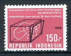 INDONESIE: ZB 971 MNH 1979 Bestrijding Druggebruik -1 - Indonesien