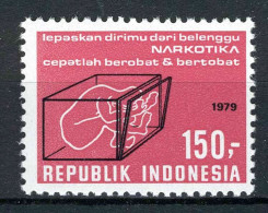INDONESIE: ZB 971 MNH 1979 Bestrijding Druggebruik -3 - Indonesia