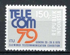 INDONESIE: ZB 970 MNH 1979  Int. Tentoonstelling Telecommunicatie Genève -4 - Indonésie