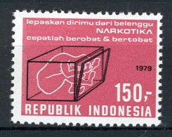 INDONESIE: ZB 971 MNH 1979 Bestrijding Druggebruik -2 - Indonesien