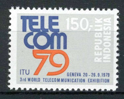 INDONESIE: ZB 970 MNH 1979  Int. Tentoonstelling Telecommunicatie Genève - Indonesia
