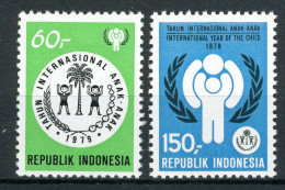 INDONESIE: ZB 968/969 MNH 1979 Internationaal Jaar Van Het Kind -3 - Indonesia