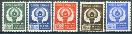 INDONESIE: ZB 96/100 MNH 1951 2e Nationale Sportweek Jakarta - Indonesien