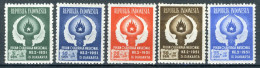 INDONESIE: ZB 96/100 MNH 1951 2e Nationale Sportweek Jakarta -2 - Indonesia