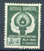 INDONESIE: ZB 96 MNH 1949 - 2e Nationale Sportweek Jakarta - Indonesië